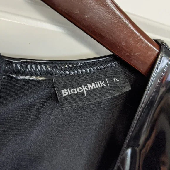 Blackmilk PVC Skater Dress - LIMITED - Picture 2 of 7